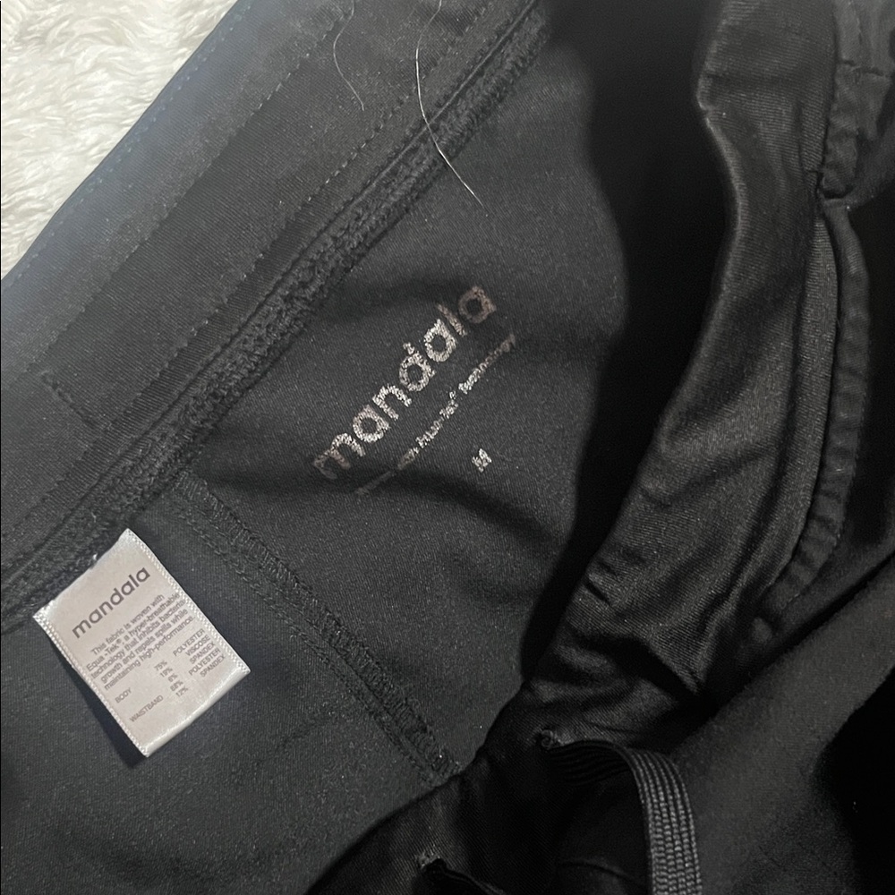 Mandala Black Leggings